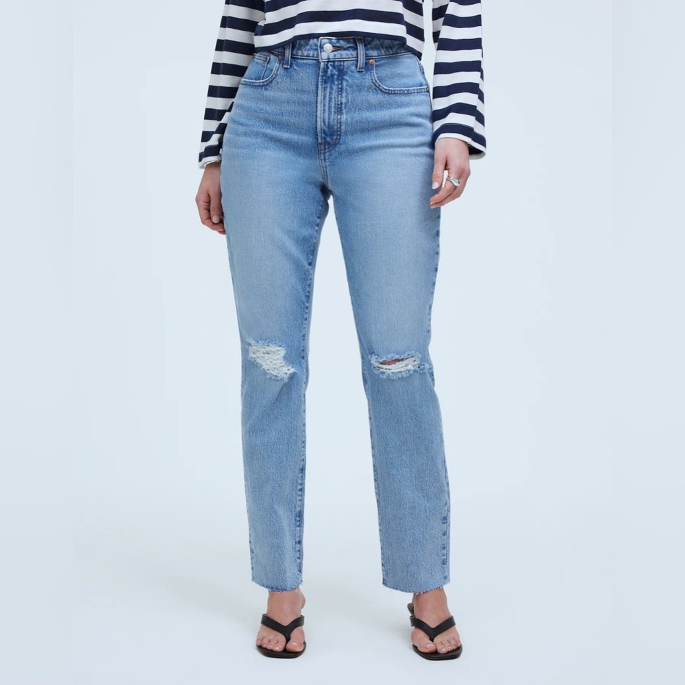 NWT Madewell The Curvy Perfect Vintage Jean - Charnley Wash - 26